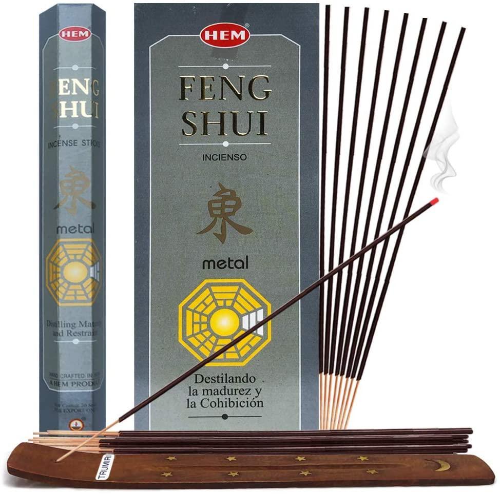 HEM Vonné tyčinky Feng Shui Kov 6 x 20KS