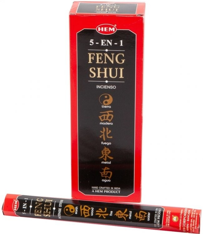 HEM Vonné tyčinky Feng Shui 5v1 6 x 20KS