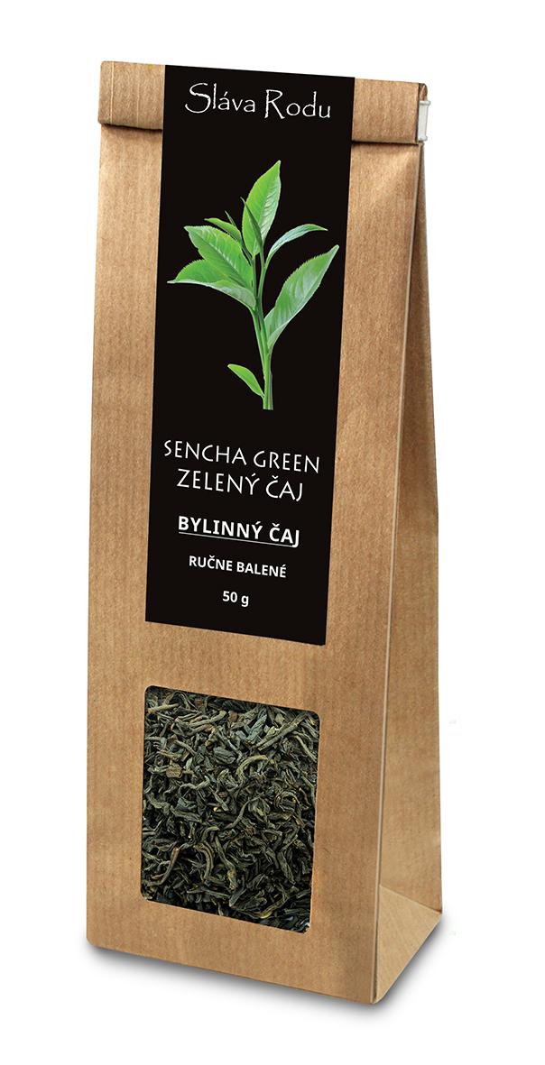 Sencha green Zelený sypaný čaj Sláva Rodu 50 g