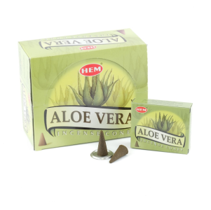 HEM vonné kužele Aloe Vera 10 ks