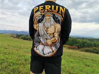 Mikina Perun bez kapucne