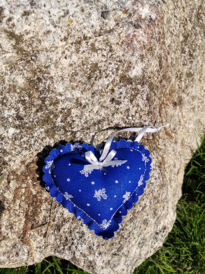 Sláva Rodu Levandulové Srdiečko 1 - 8,7 x  7,7 cm