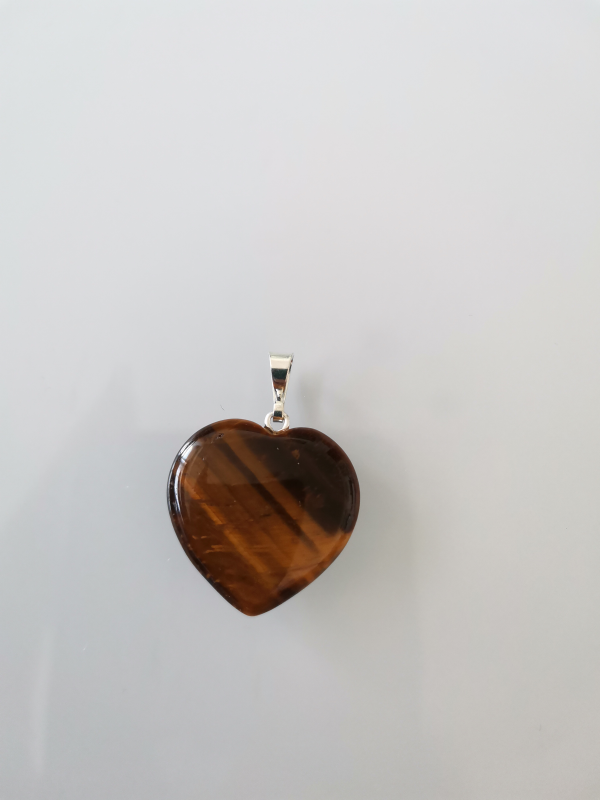 Tigrie oko srdce 20 mm