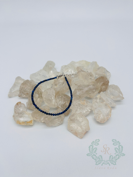 Lapis Lazuli náramok 2,5 mm