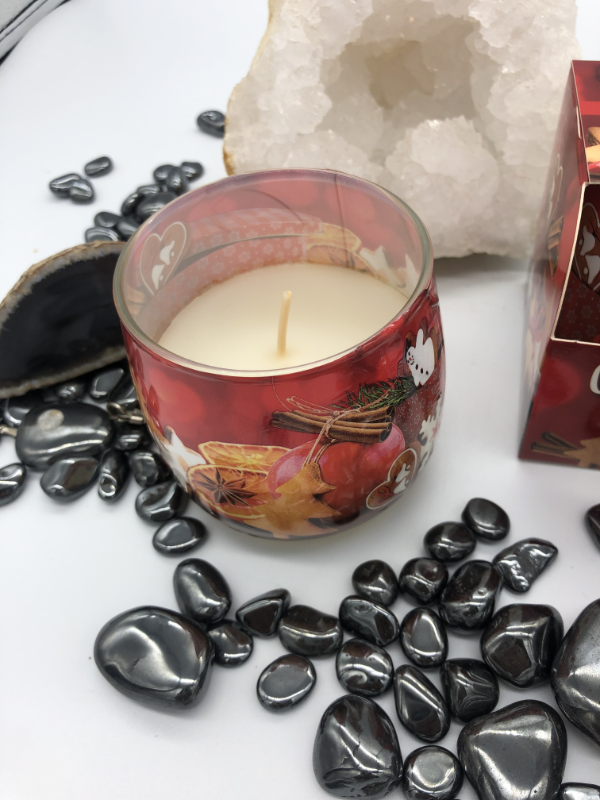Vonná sviečka “PERNÍK” 100 g Škorica a Jablko