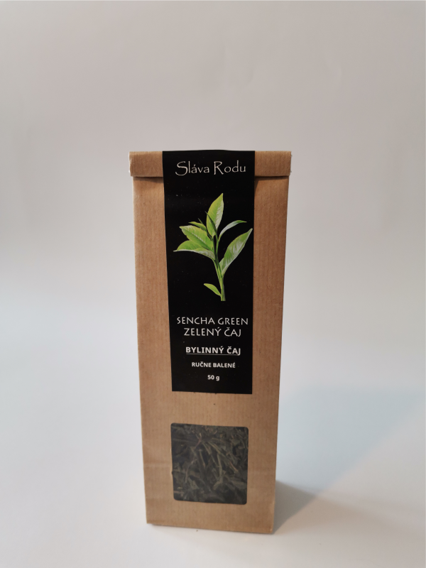 Sencha green Zelený sypaný čaj Sláva Rodu 50 g