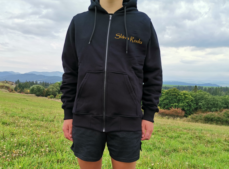 Mikina Perun  s kapucňou na zips