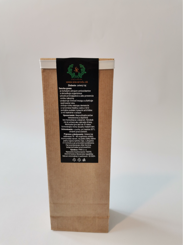 Sencha green Zelený sypaný čaj Sláva Rodu 50 g