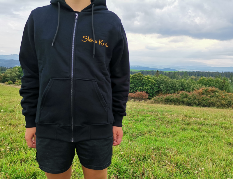 Mikina Perun  s kapucňou na zips